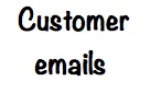 Customer email